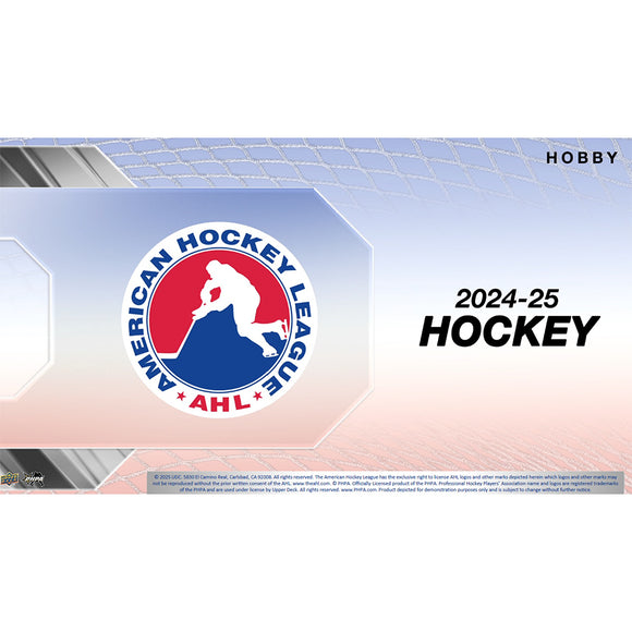 2024/25 Upper Deck AHL Hockey Hobby Box (PRE-ORDER)