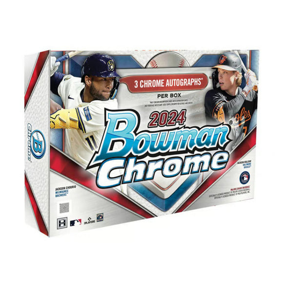 2024 Bowman Chrome Baseball HTA Jumbo Box