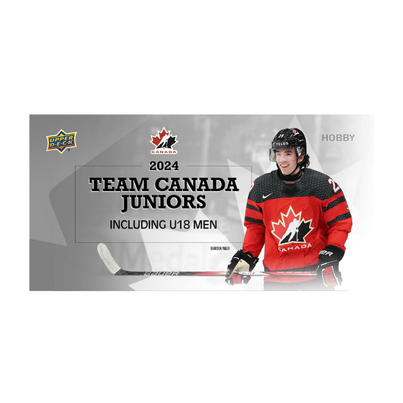 2024 Upper Deck Team Canada Juniors Hockey Hobby Box