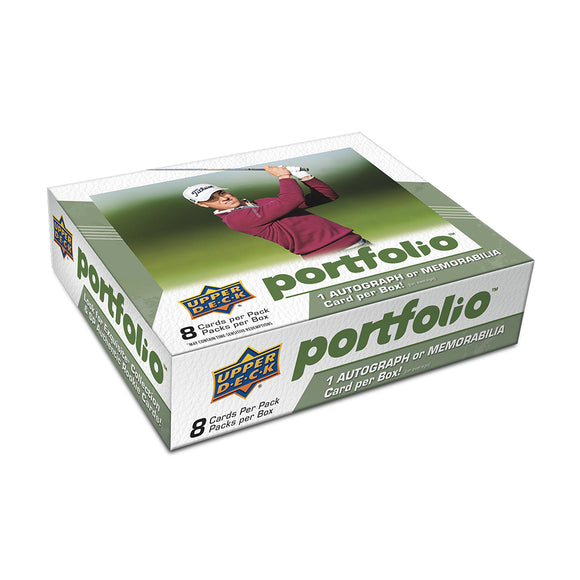 2023/24 Upper Deck Portfolio Golf Hobby Box