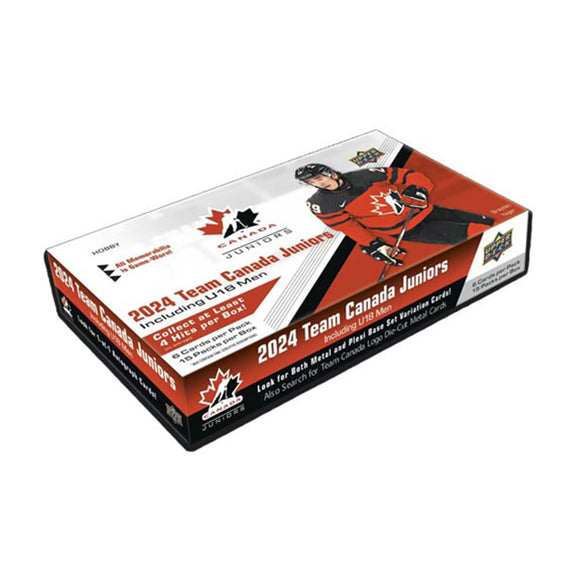 2024 Upper Deck Team Canada Juniors Hockey Hobby Box