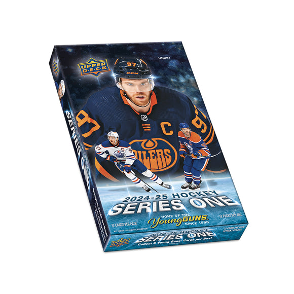 2024/25 Upper Deck Series 1 Hockey Hobby 12 Box Case