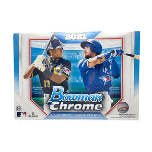 2021 Bowman Chrome Baseball HTA Jumbo Box